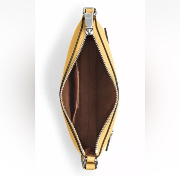 New Coach CE871 Mini Rowan File Bag Crossgrain Leather Honeycomb - Picture 3 of 4